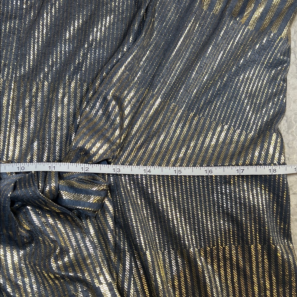Hutch Gold and Black Midi Dress size 16W plus - Picture 6 of 12
